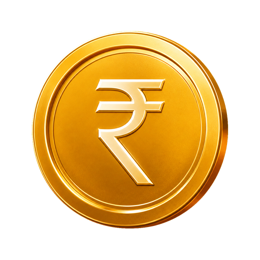 Indian rupee coin